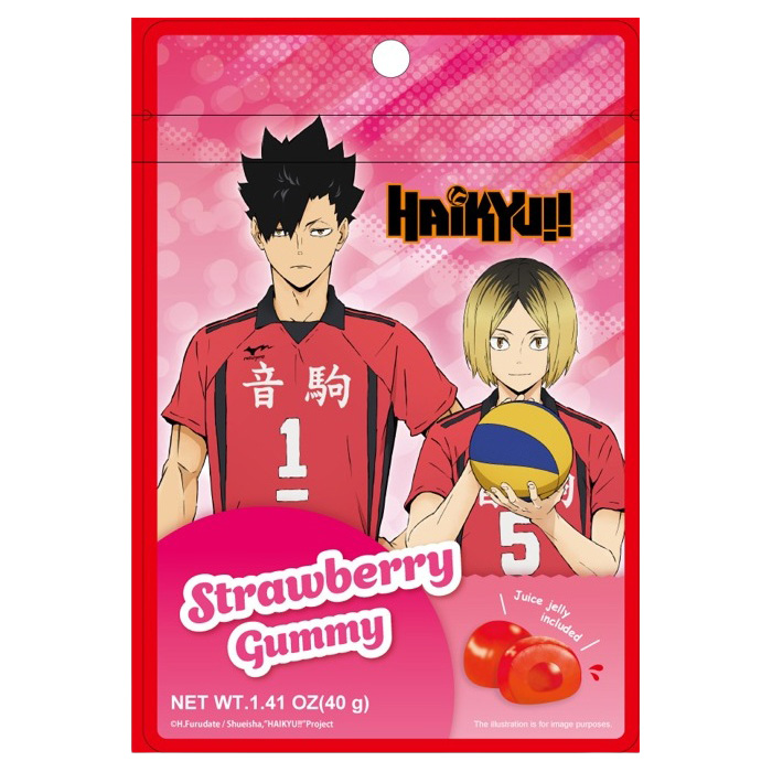 HAIKYU!! ICHIGO STRAWBERRY GUMMY 6/10/1.41 OZ